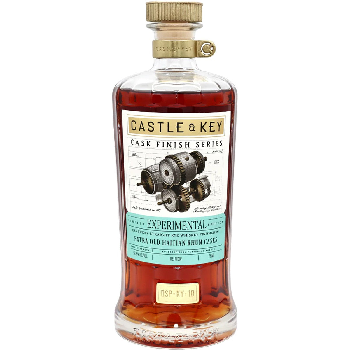 Castle & Key Extra Old Haitian Rhum Casks