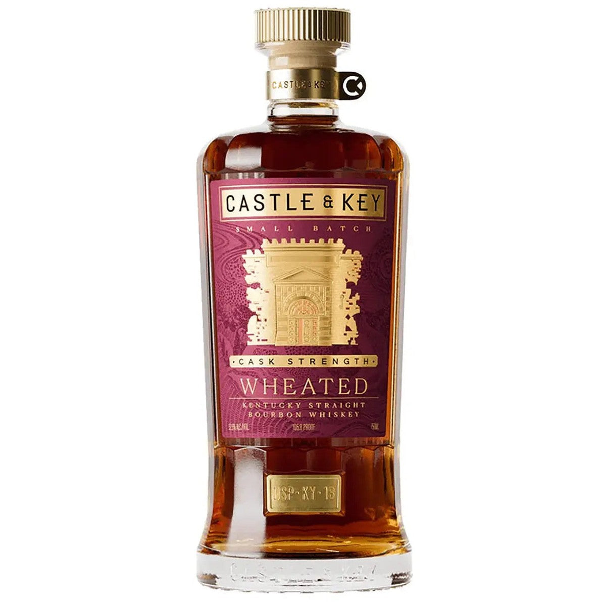 Castle & Key Wheated Cask Strength Bourbon 7 year 750ml