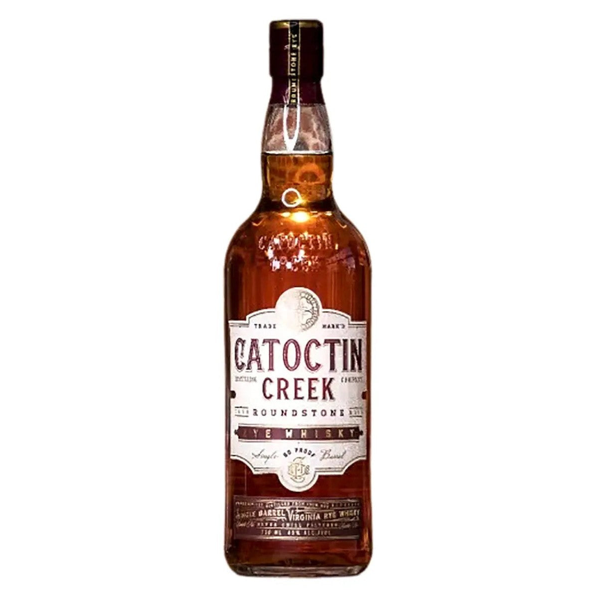 Catoctin Creek Roundstone Rye whiskey Distillers Edition ( Blue 750 ml