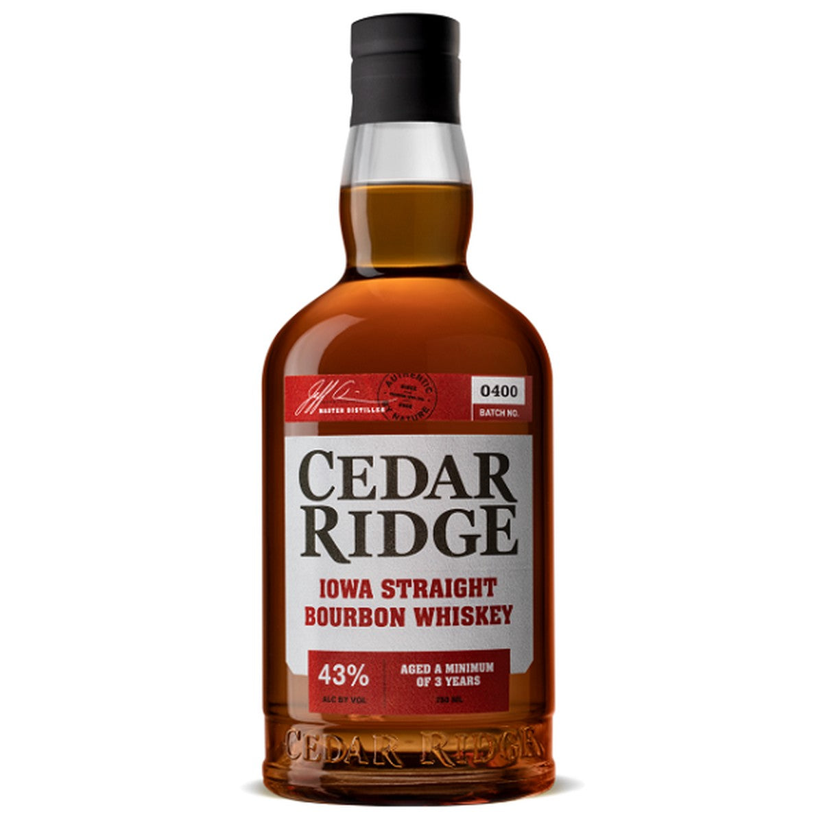 Cedar Ridge Iowa Bourbon Whiskey 750 ml