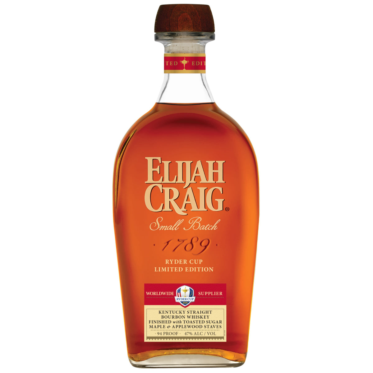 Elijah Craig Limited-Edition 2025 Ryder Cup Small Batch Bourbon 750 ml