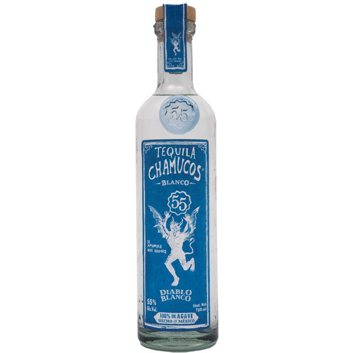 Chamucos Tequila Diablo Blanco 110 Proof