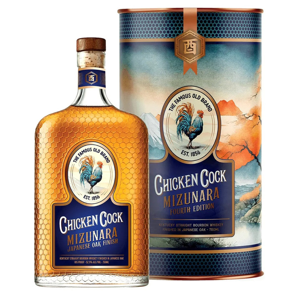 Chicken Cock Mizunara Fourh Edition Japanese Oak Kentucky Straight Bourbon