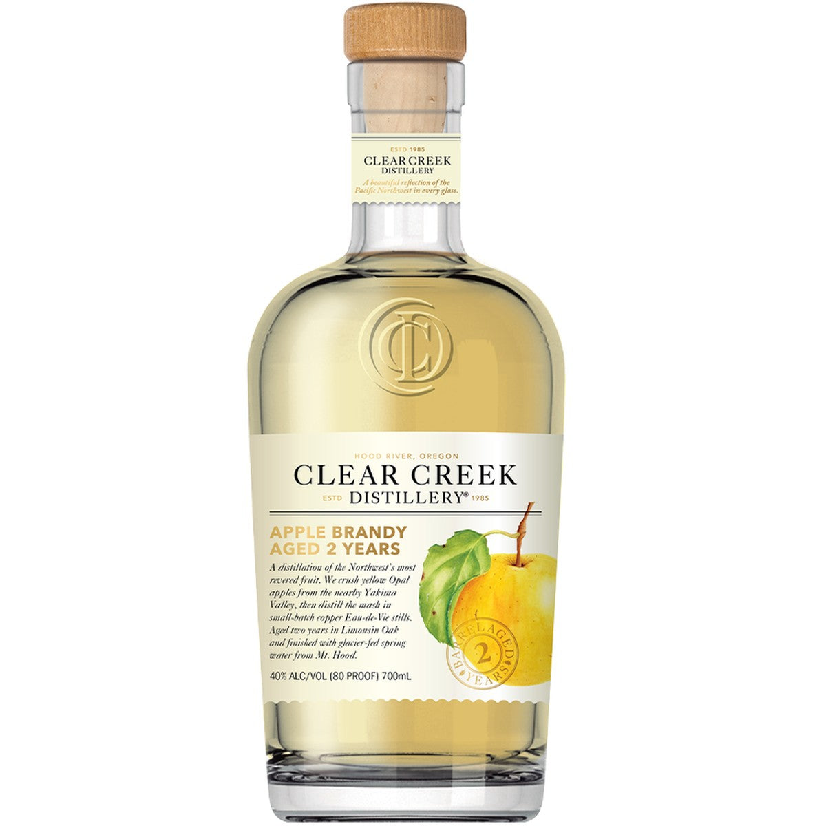 Clear Creek Apple Brandy 2 year 375 ml