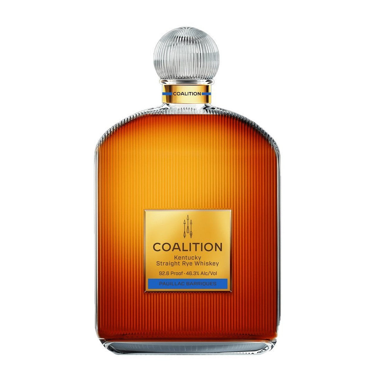 Coalition Straight Rye Whiskey Pauillac Barriques 750 ml
