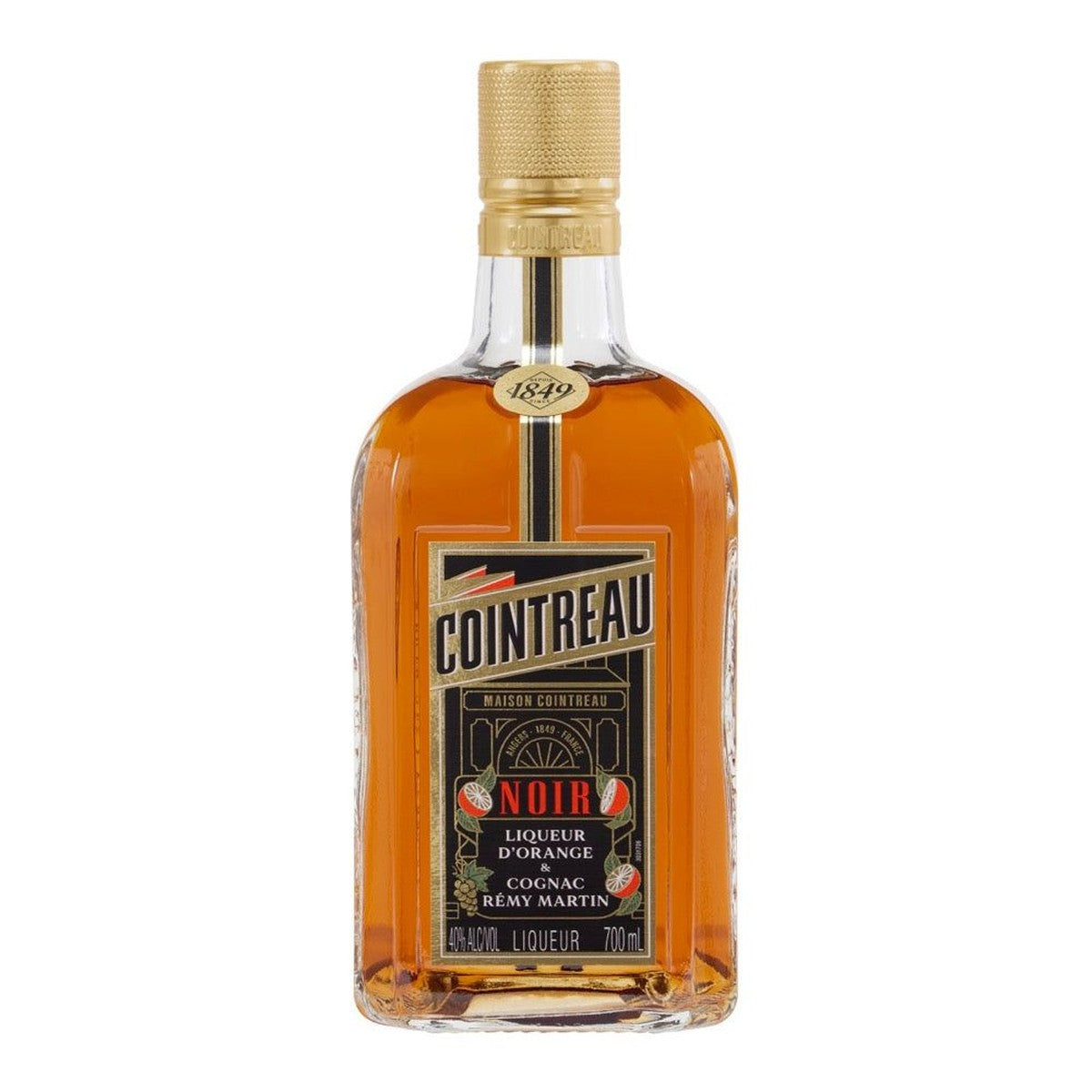 Cointreau Noir Orange and Cognac Liqueur 750 ml