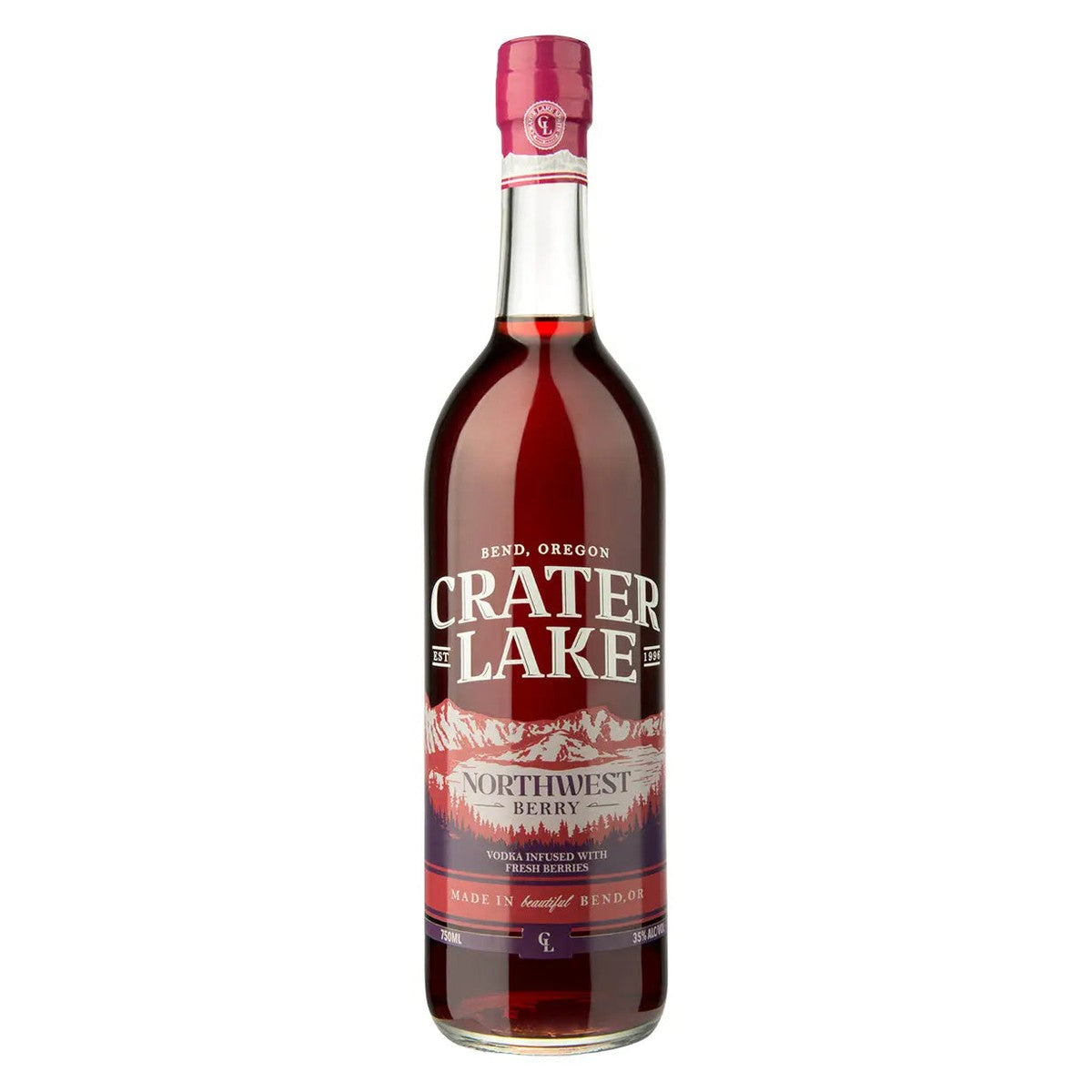 Crater Lake North West Berry Vodka 750 ml