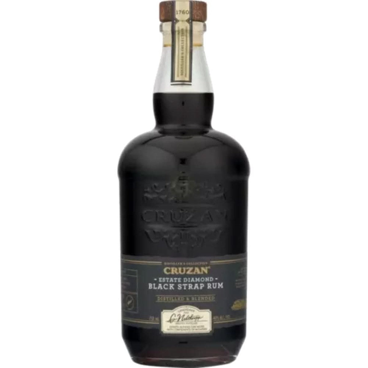 Cruzan Black Strap Rum 750 ml