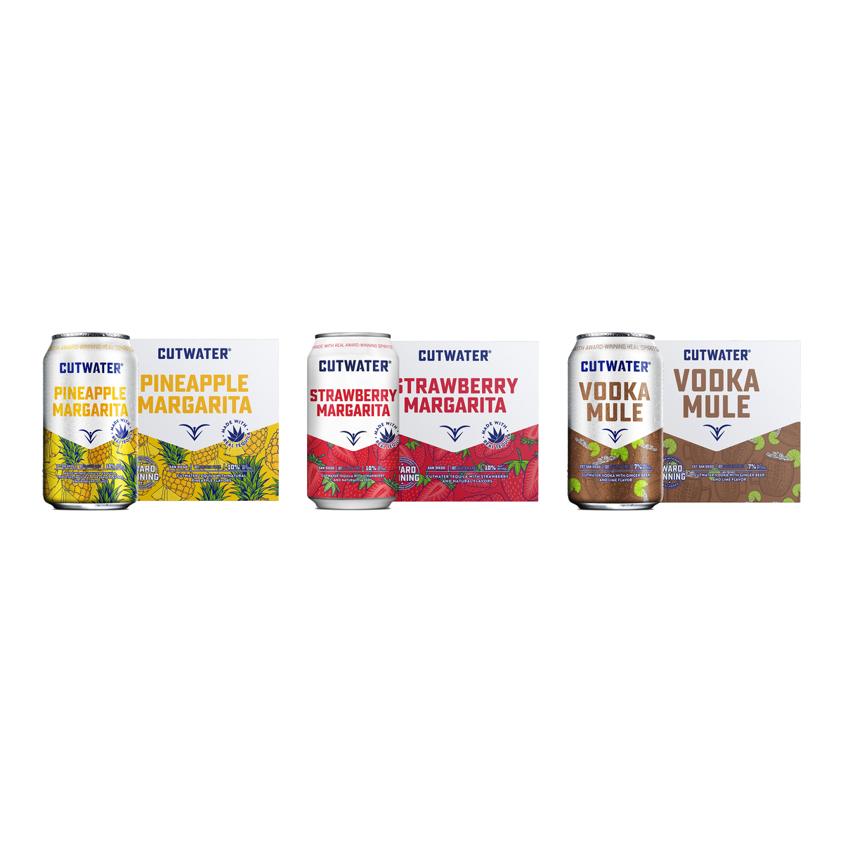 Cutwater Cocktail Variety Bundle - 12 Cans 355 ml + 355 ml + 4x355 ml
