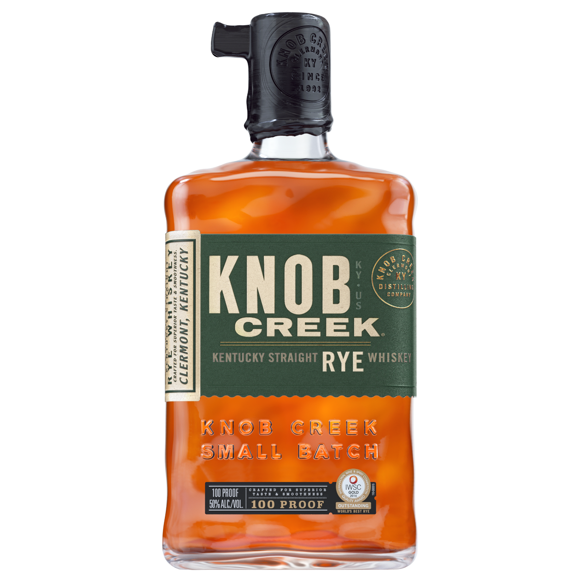 Knob Creek 100 Proof Kentucky Straight Rye Whiskey 750 ml