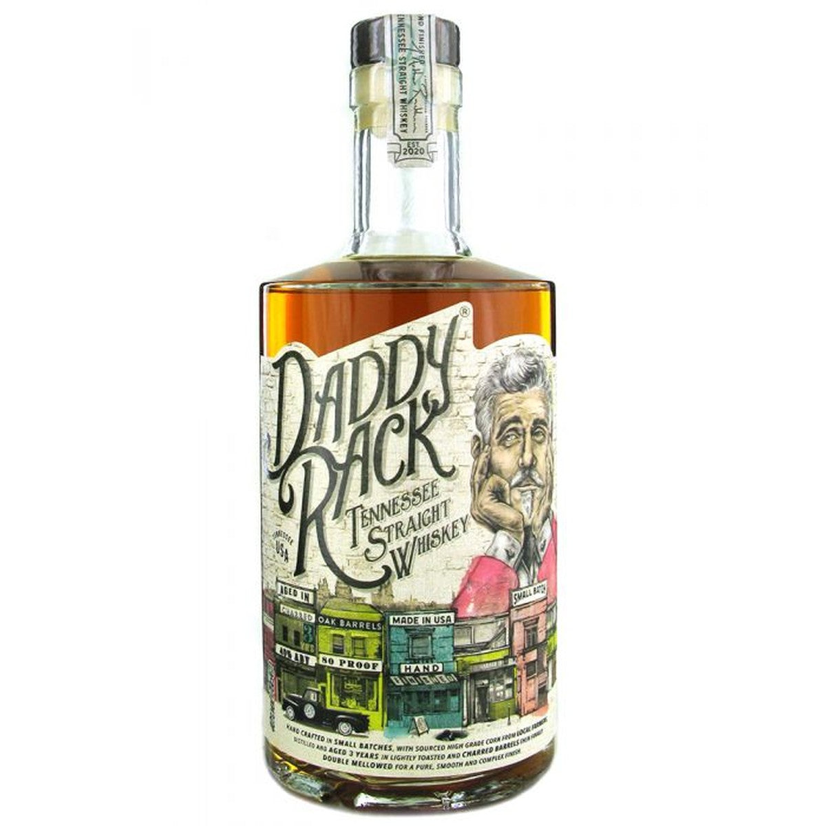 Daddy Rack Straight Whiskey 750 ml