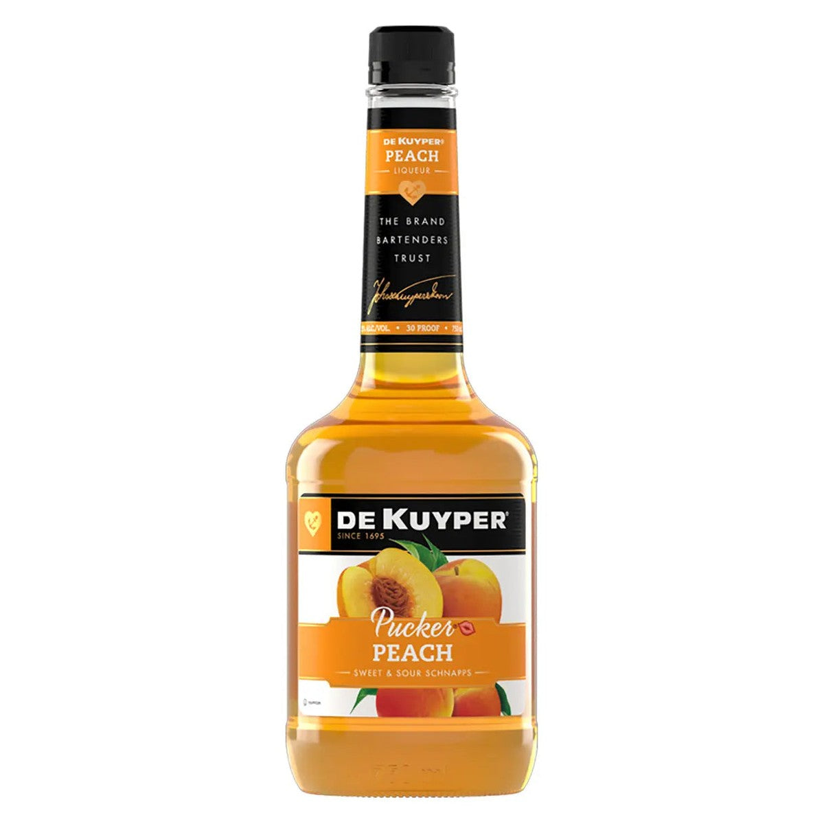 De Kuyper Pucker Peach Schnapps 750 ml
