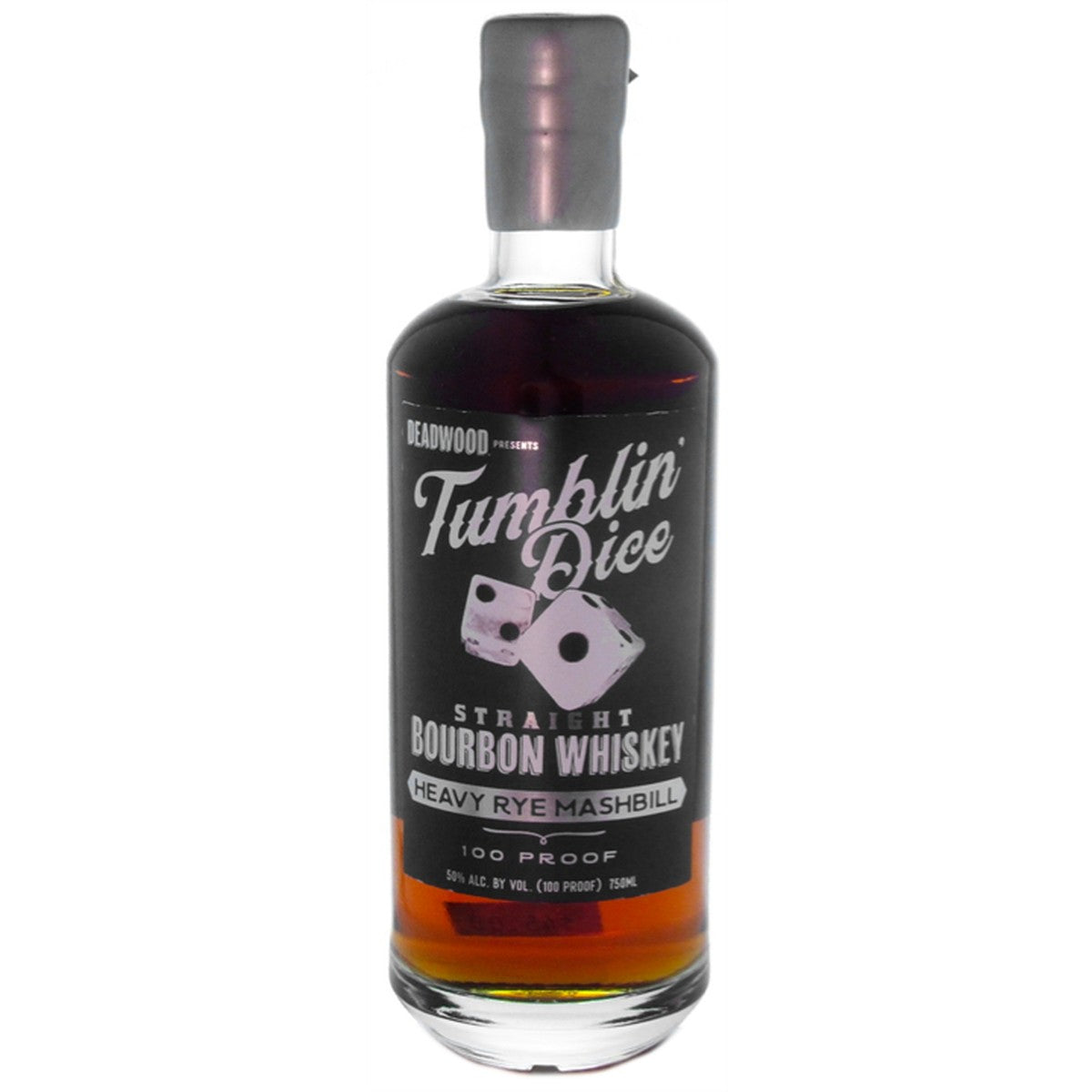 Deadwood Tumblin Dice Straight Bourbon Heavy Rye Mashbill 4 year 750 ml