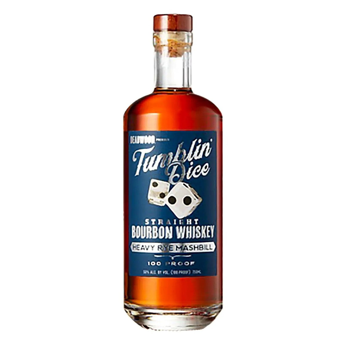Deadwood Tumblin Dice Straight Heavy Rye Single Barrel 750ml