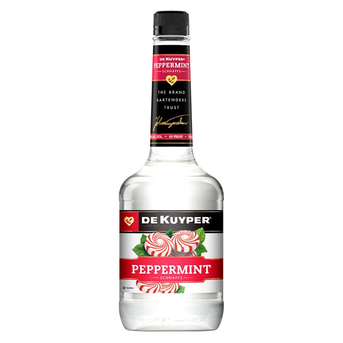 DEKUYPER PEPPERMINT SCHNAPPS 100 PROOF