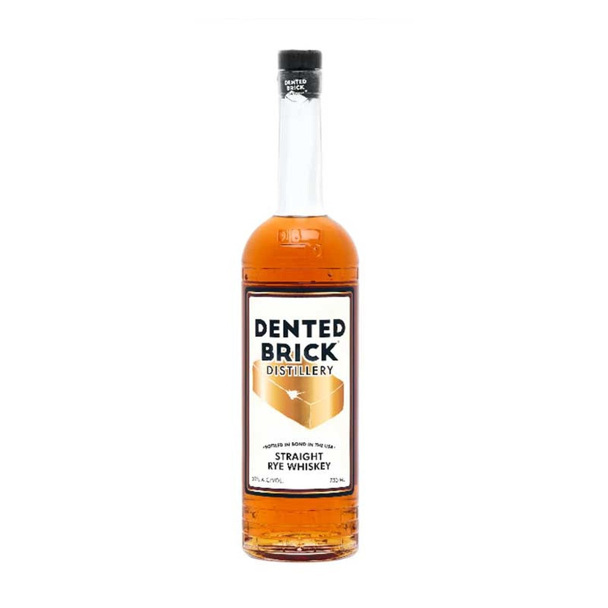 Dented Brick Distillery Bottled-In-Bond Straight Rye Whiskey