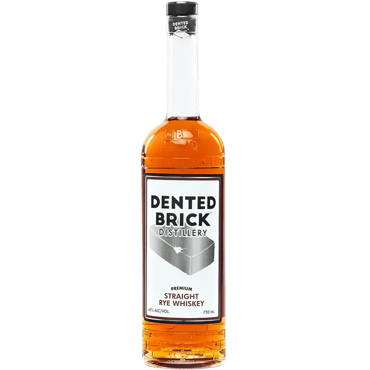 Dented Brick Distillery Straight Rye Whiskey 750 ml
