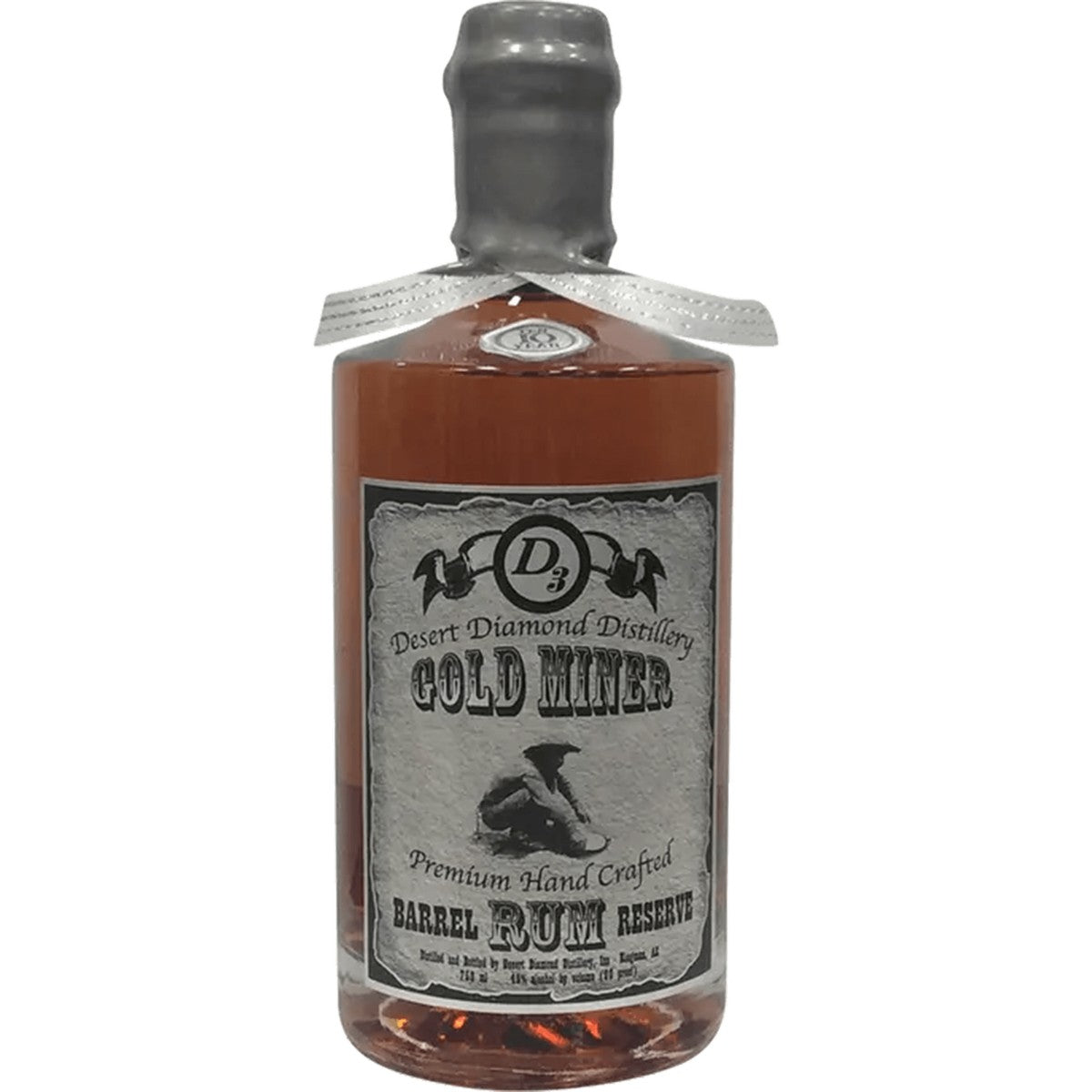 Desert Diamond Distillery Gold Miner Barrel Rum Reserve 750 ml