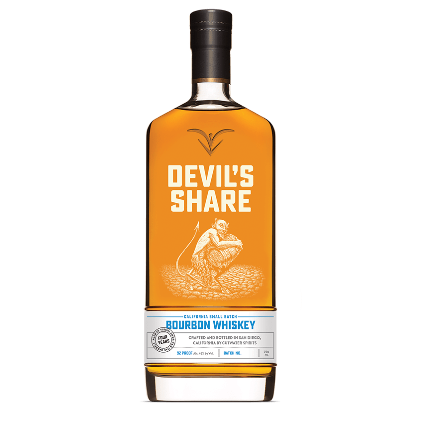 Cutwater Spirits Devils Share Bourbon 750 ml