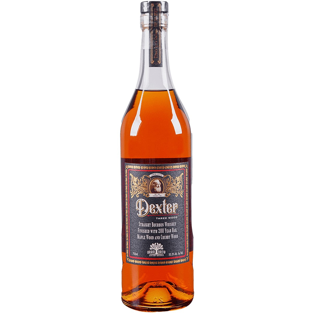 Dexter Three Wood Straight Bourbon 750 ml