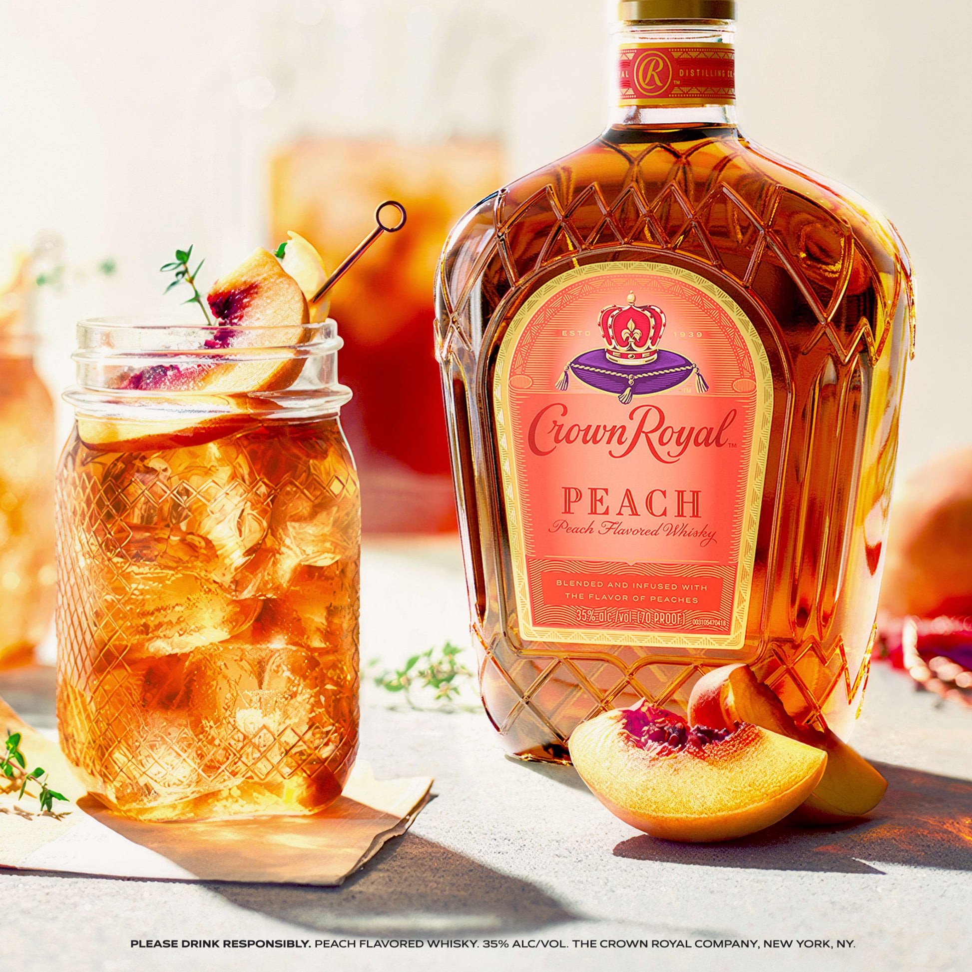 Crown Royal Peach Whisky 750 ml product image 8