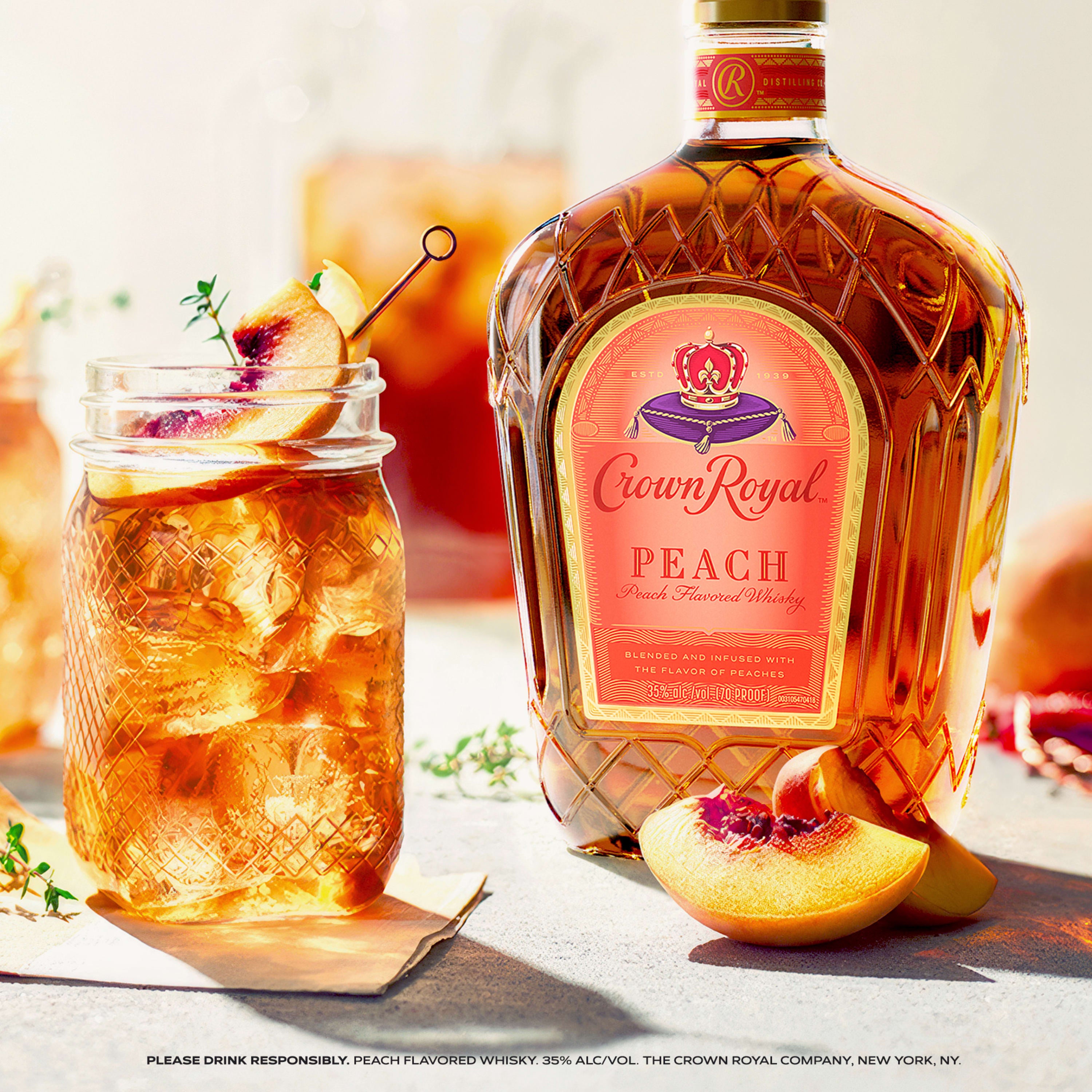 Crown Royal Peach Whisky 750 ml product image 8
