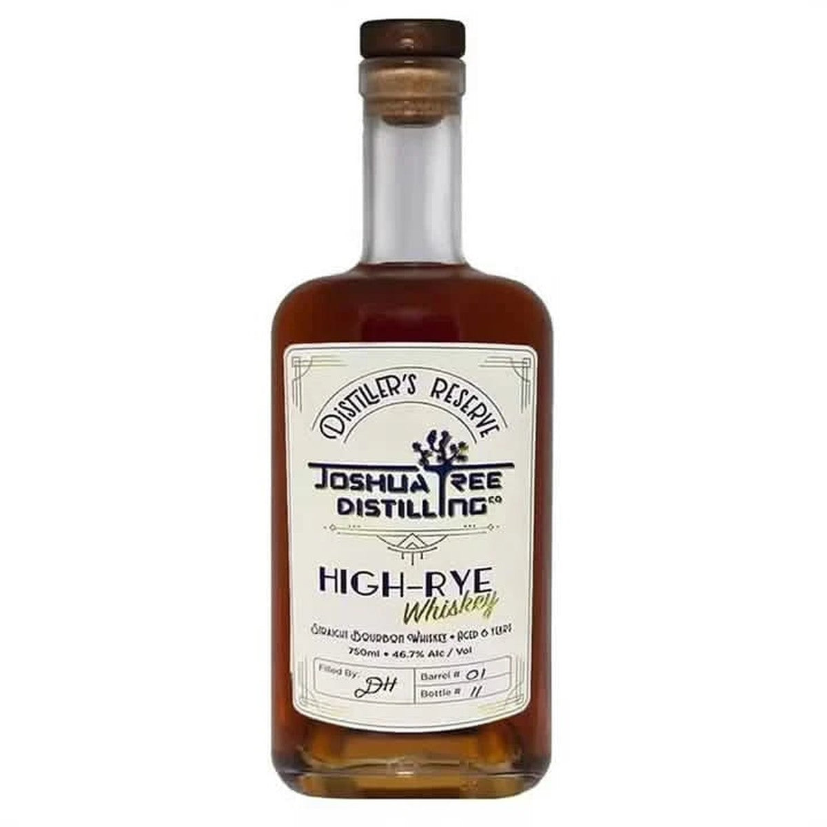 Distillers Reserve Joshua Distilling High Rye Straight Bourbon ( Barrel 01 ) 6 year 750 ml