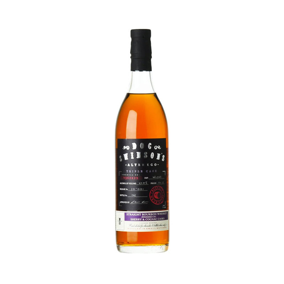 Doc Swinsons Alter Ego Triple Cask Sherry & Cognac Cask Finish Bourbon Whiskey