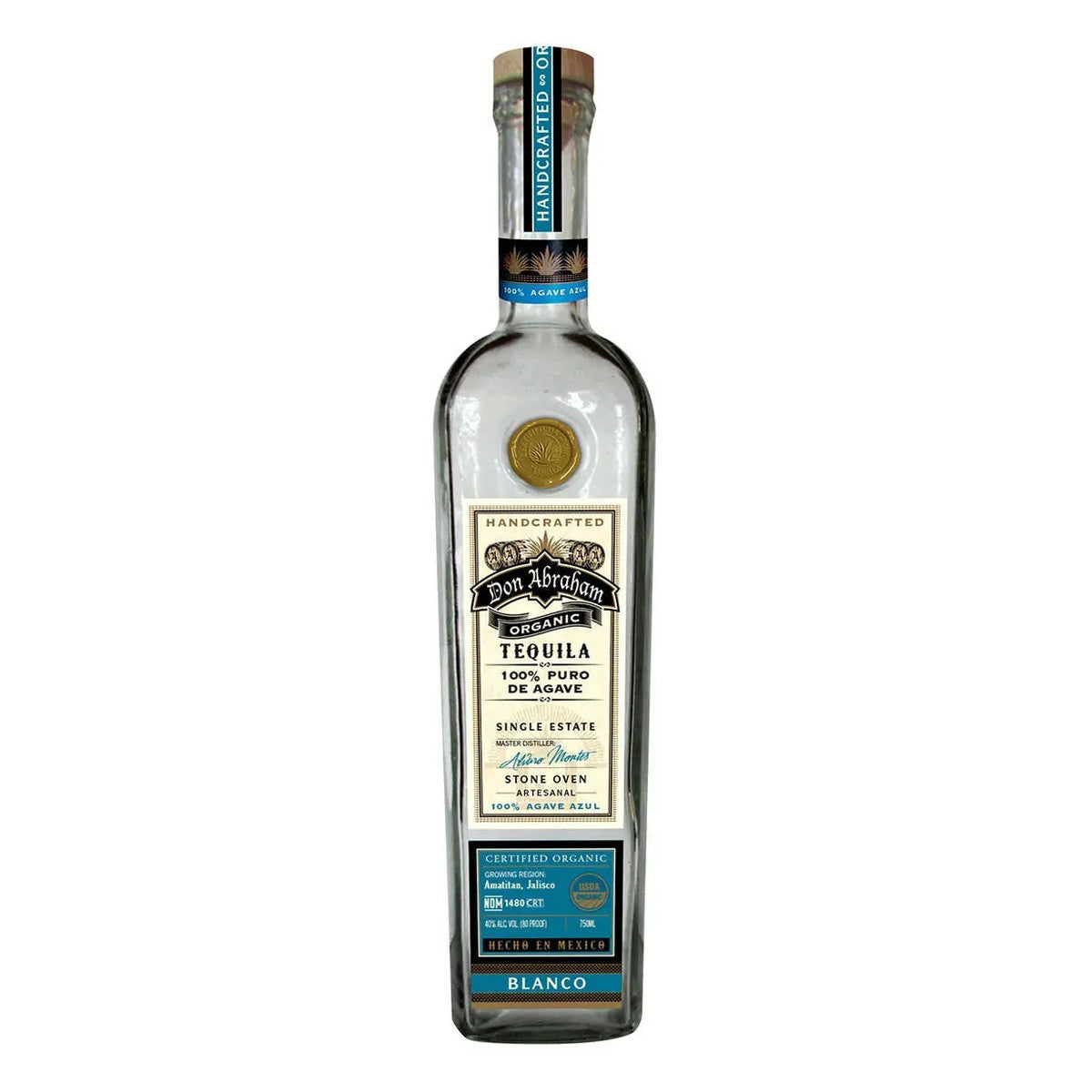 Don Abraham Organic Blanco 80 Proof 750 ml