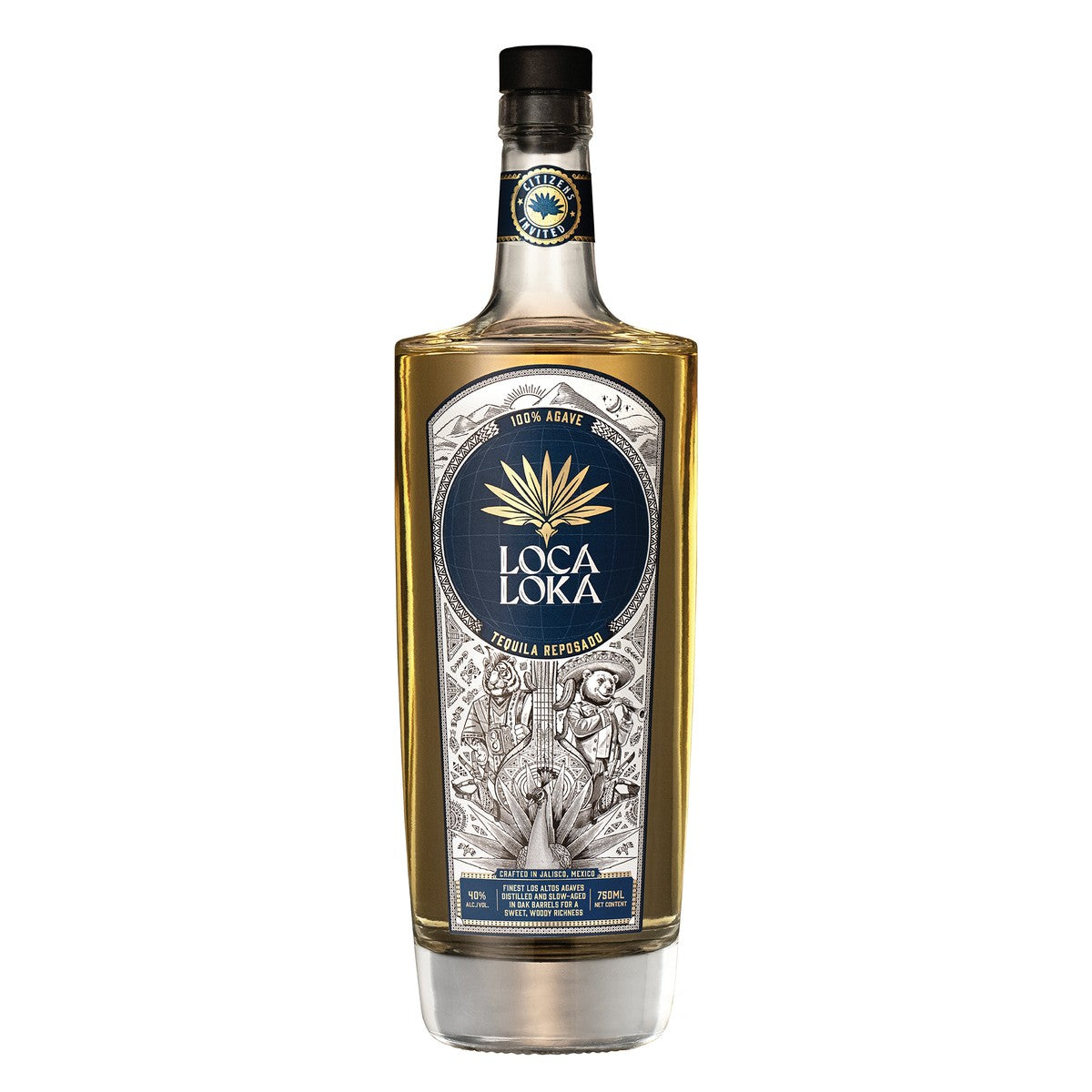 Dona Loca Tequila Reposado 750ml