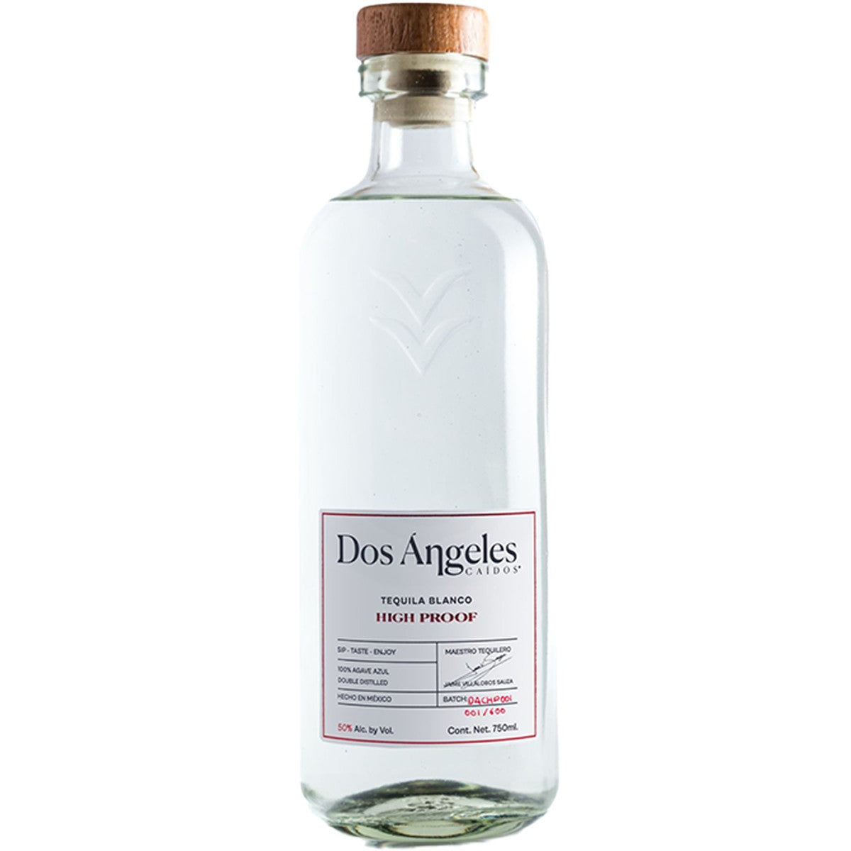 Dos Angeles Caidos High Proof Blanco 100 Proof