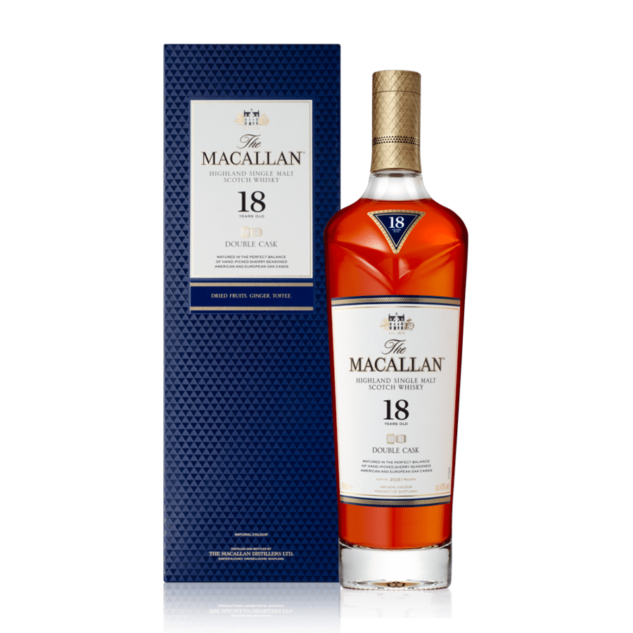 The Macallan Double Cask 18 Year Single Malt Scotch 750 ml