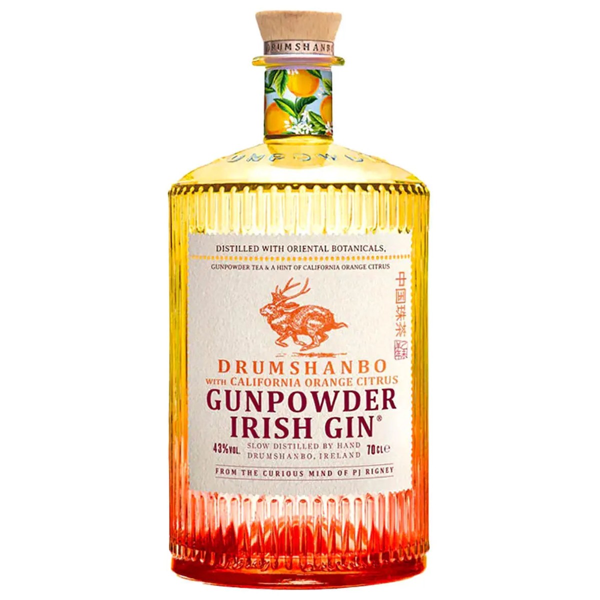 Drumshanbo Gunpowder Irish Gin With California Orange Citrus