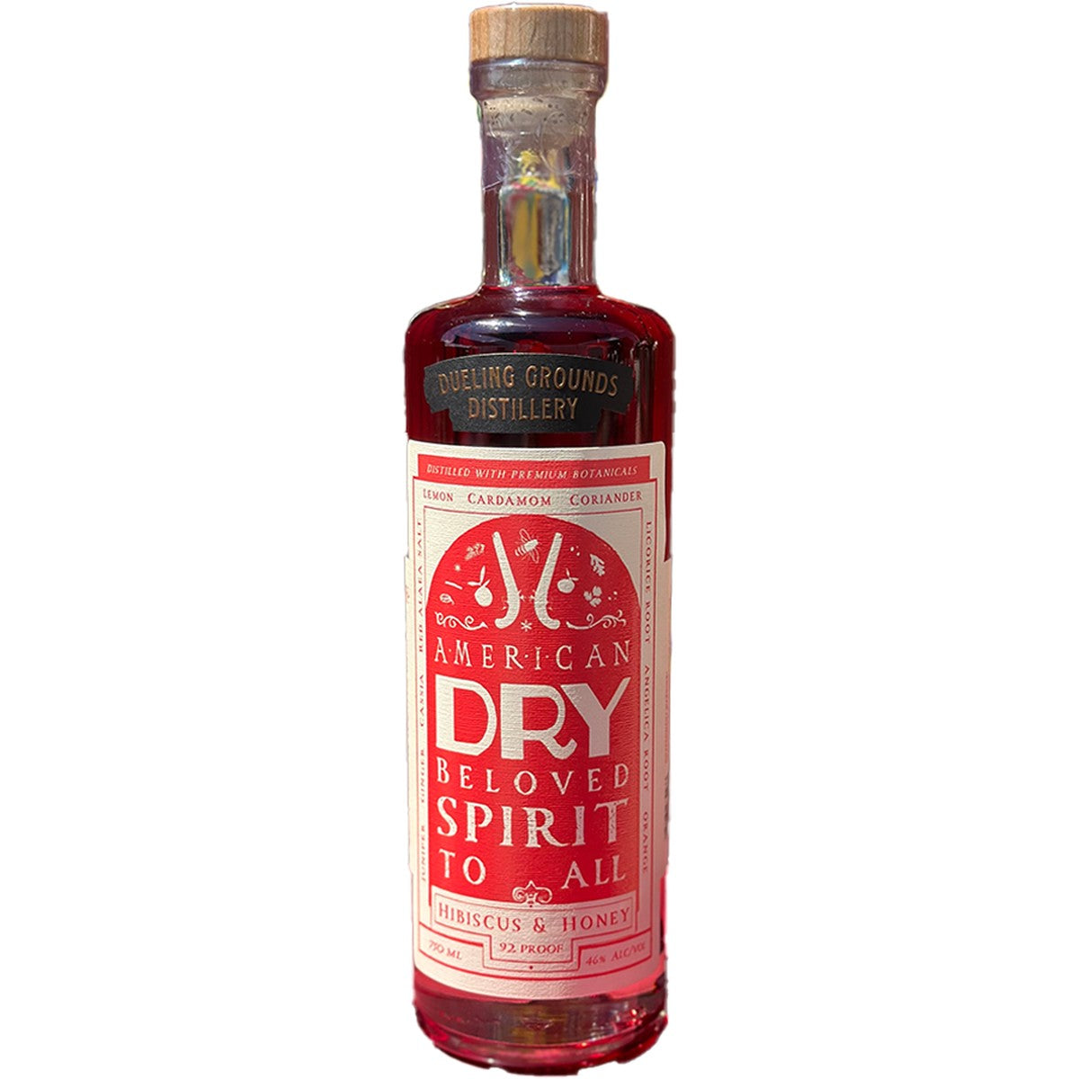 Dueling Grounds Distillery American Dry Hibiscus And Honey