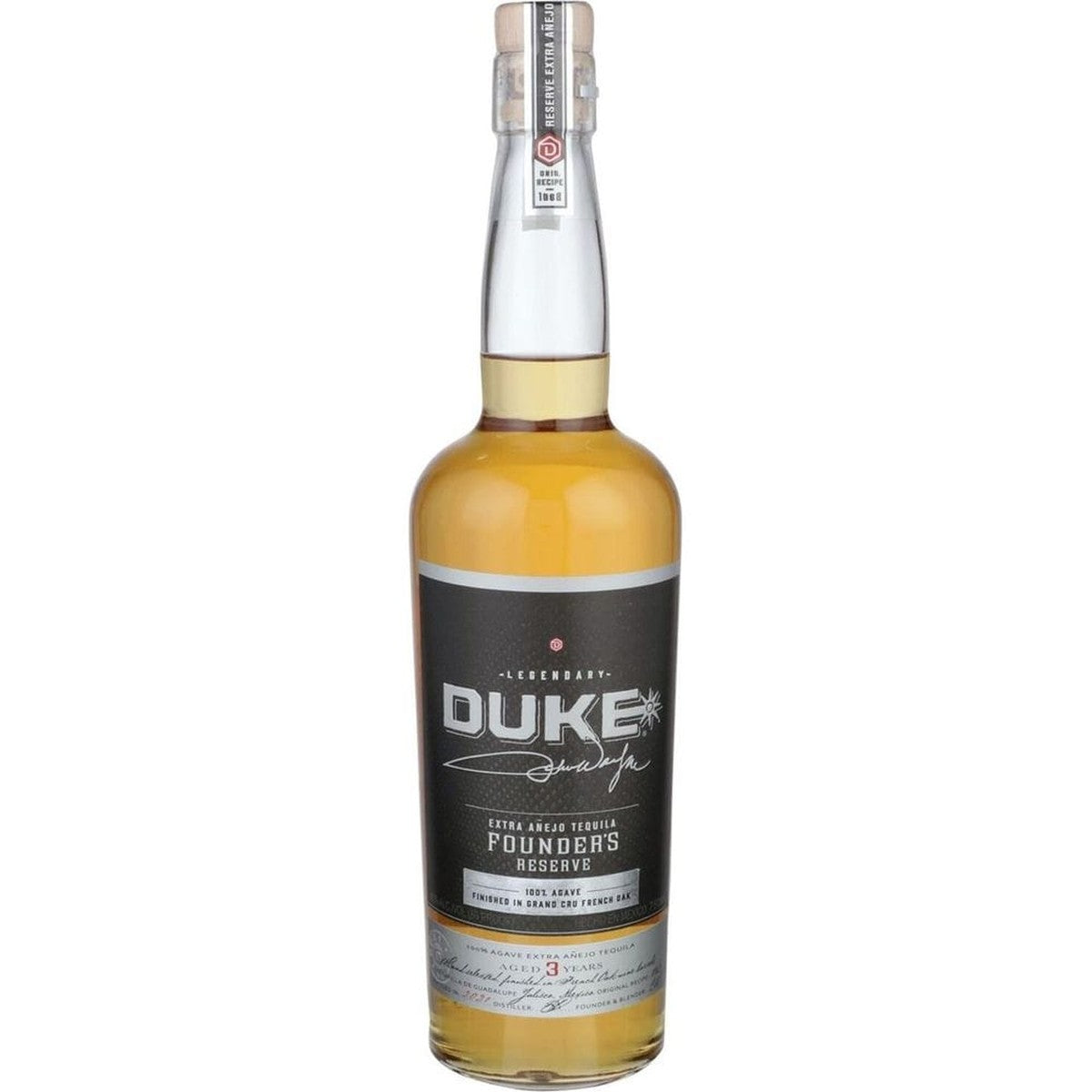 Duke Extra Añejo Founders Reserve 3 year