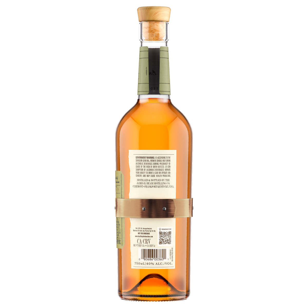 Basil Hayden Malted Rye Whiskey 750 ml product image 3