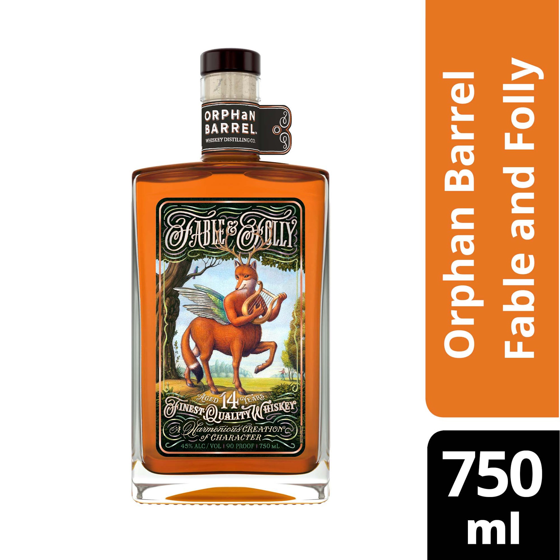 Orphan Barrel Fable & Folly 14 Year Old Whiskey 750 ml