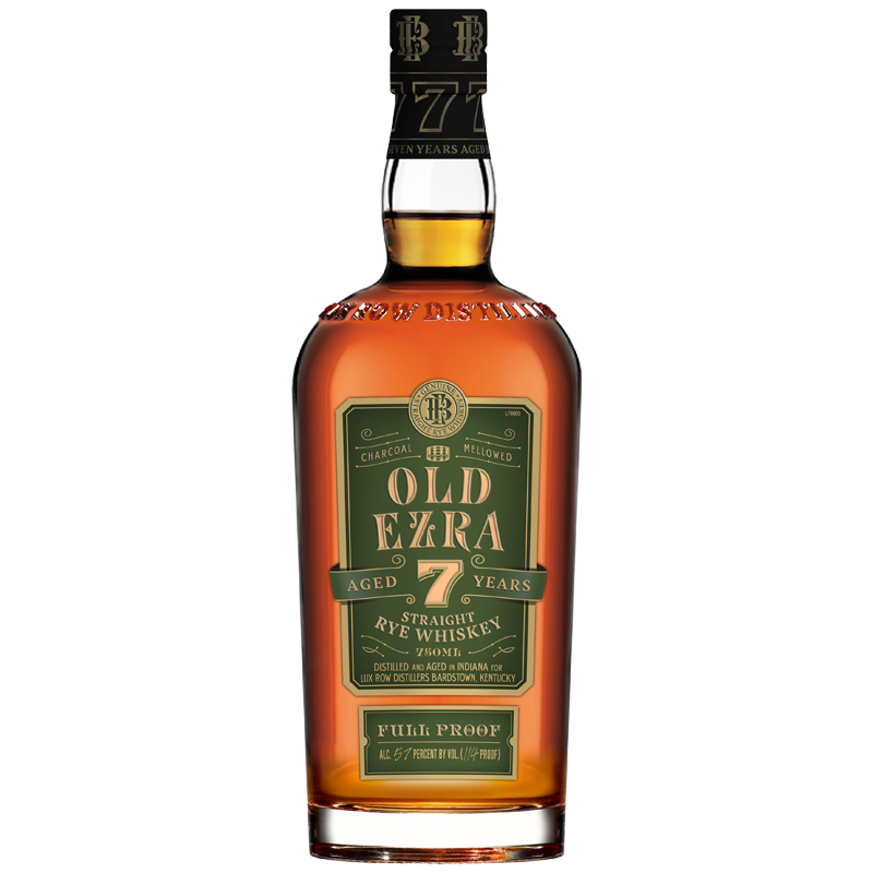 Old Ezra Straight Rye Whiskey 7 year 750 ml
