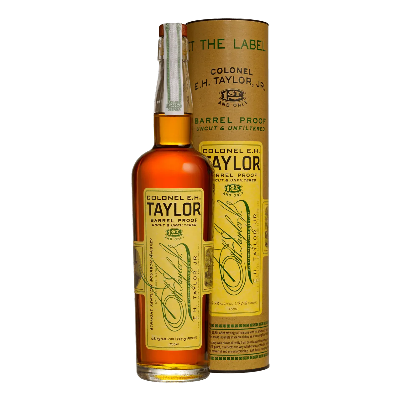 Colonel E.H. Taylor Barrel Proof Bourbon Whiskey 750 ml