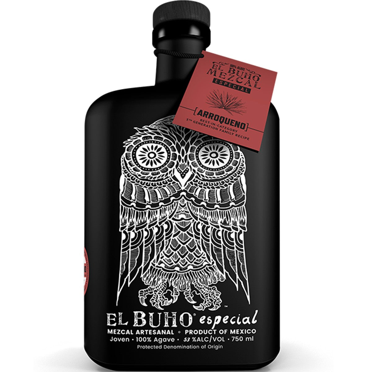 El Buho Especial Arroqueno Mezcal Artesanal 2017