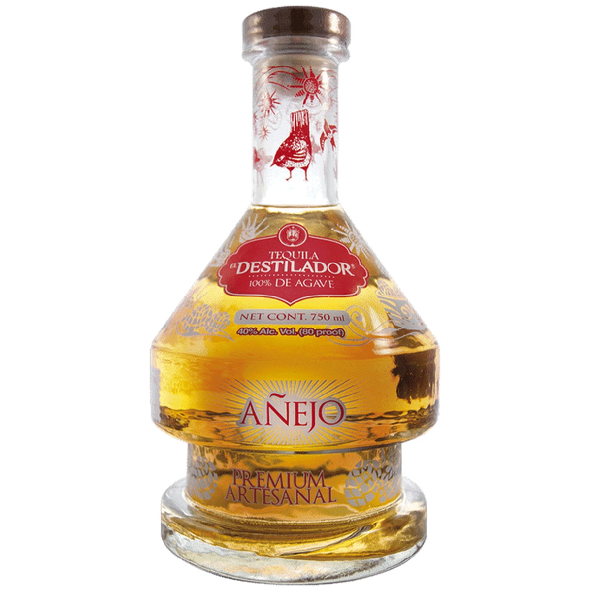 El Destilador Premium Artesanal Añejo 750 ml