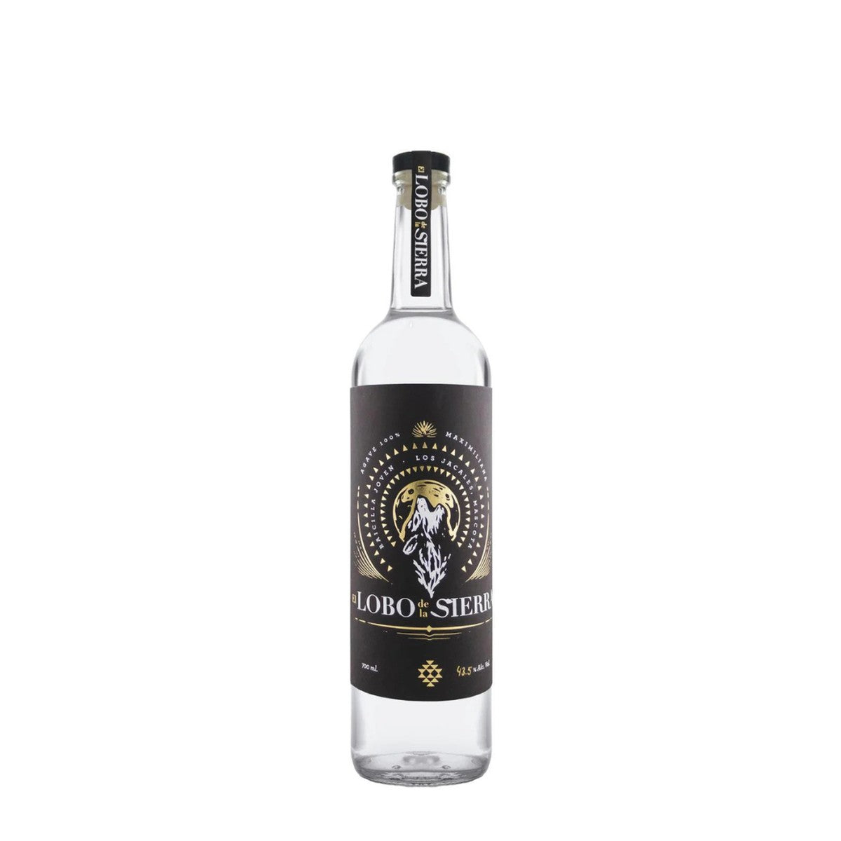 El Lobo de la Sierra Raicilla Joven Los Jacales Mascota 750 ml
