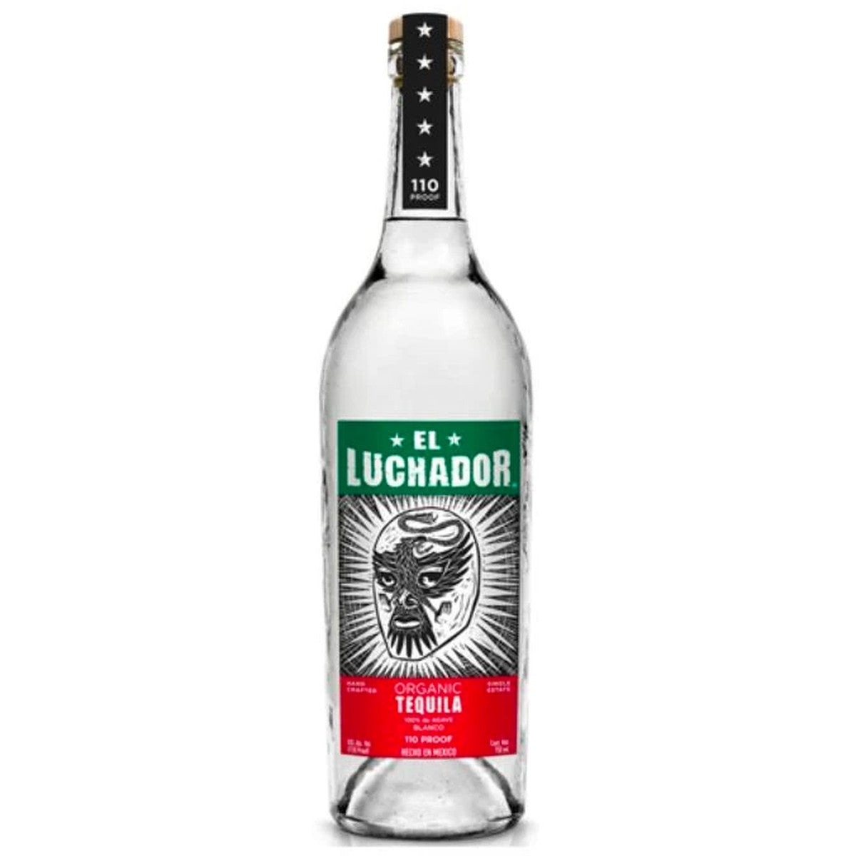 El Luchador Organic Tequila Blanco 750 ml