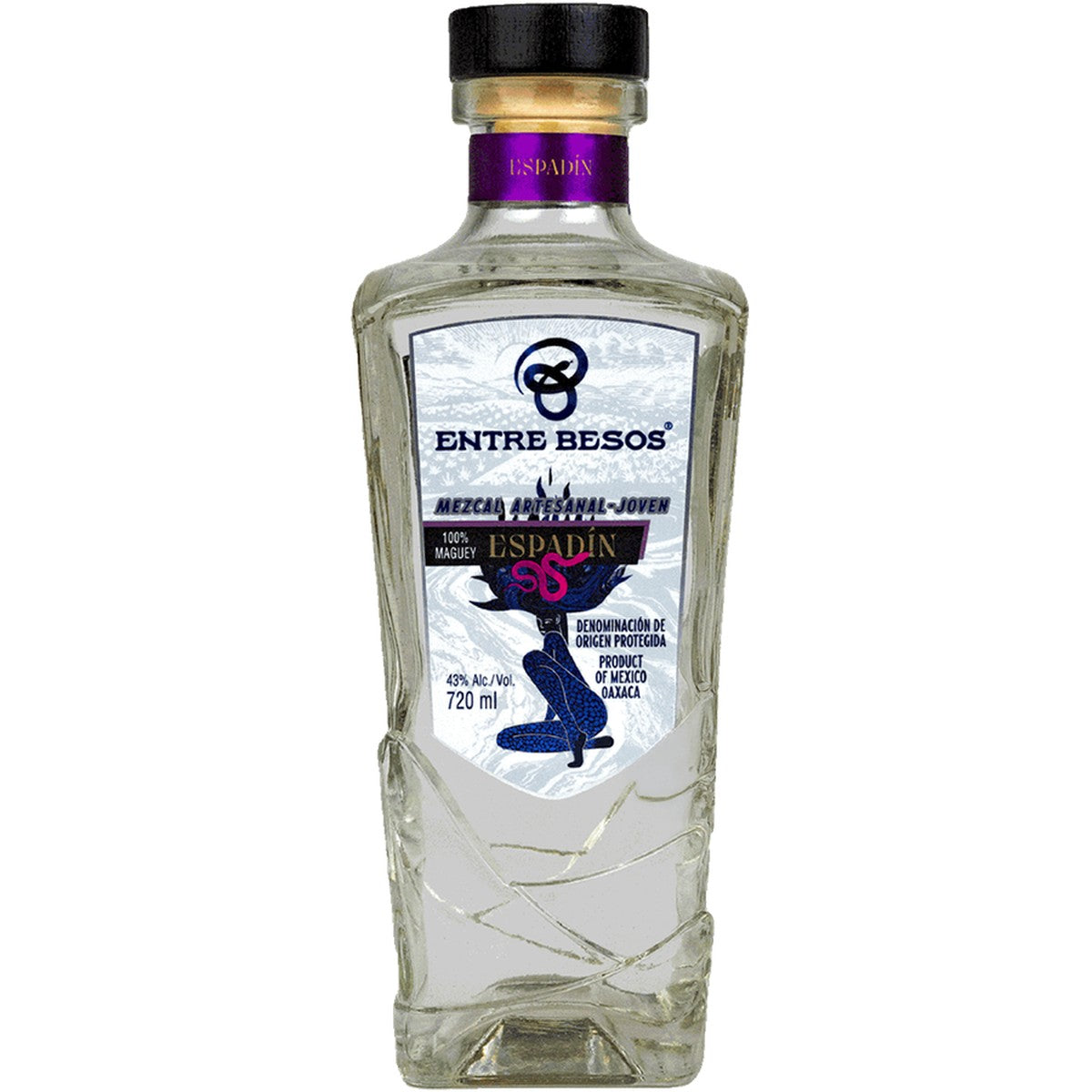 Entre Besos Mezcal Artesanaal Joven Espadin