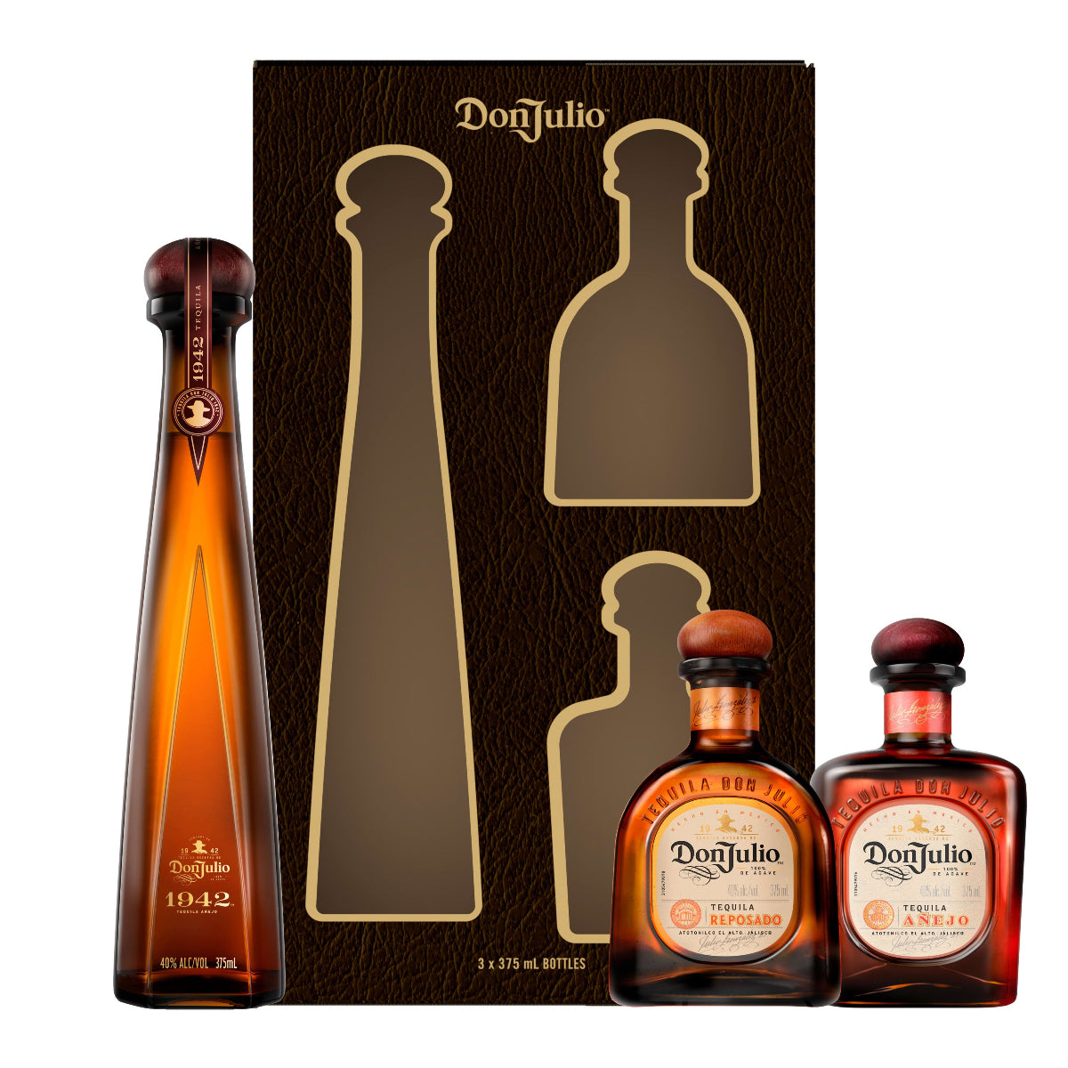 Don Julio Tequila Collection Pack with 1942, Reposado, and Añejo, Bottles 3 Pack product image 2