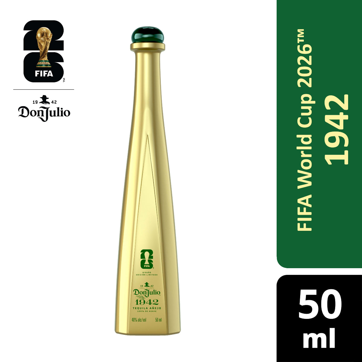Don Julio 1942 Fifa World Cup 2026 Edition 50 ml