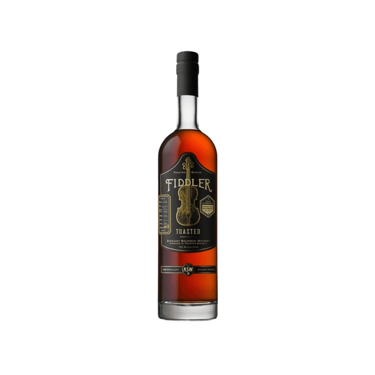 Fiddler Toasted Wheat Straight Bourbon Whiskey Cask Strength 750 ml