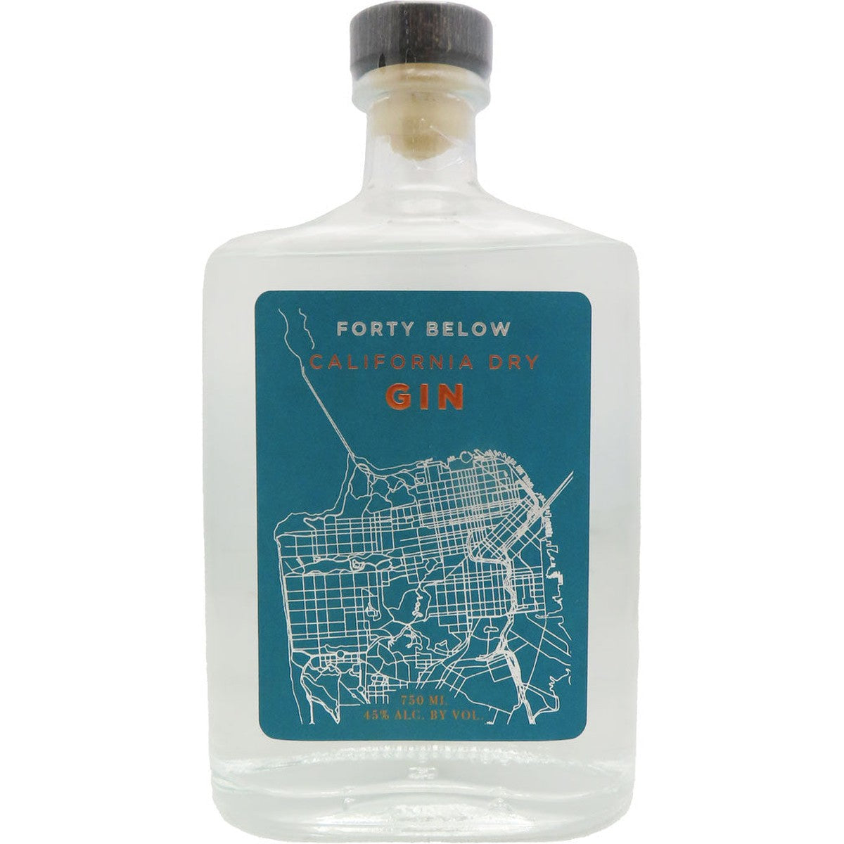 Forty Below California Dry GIN