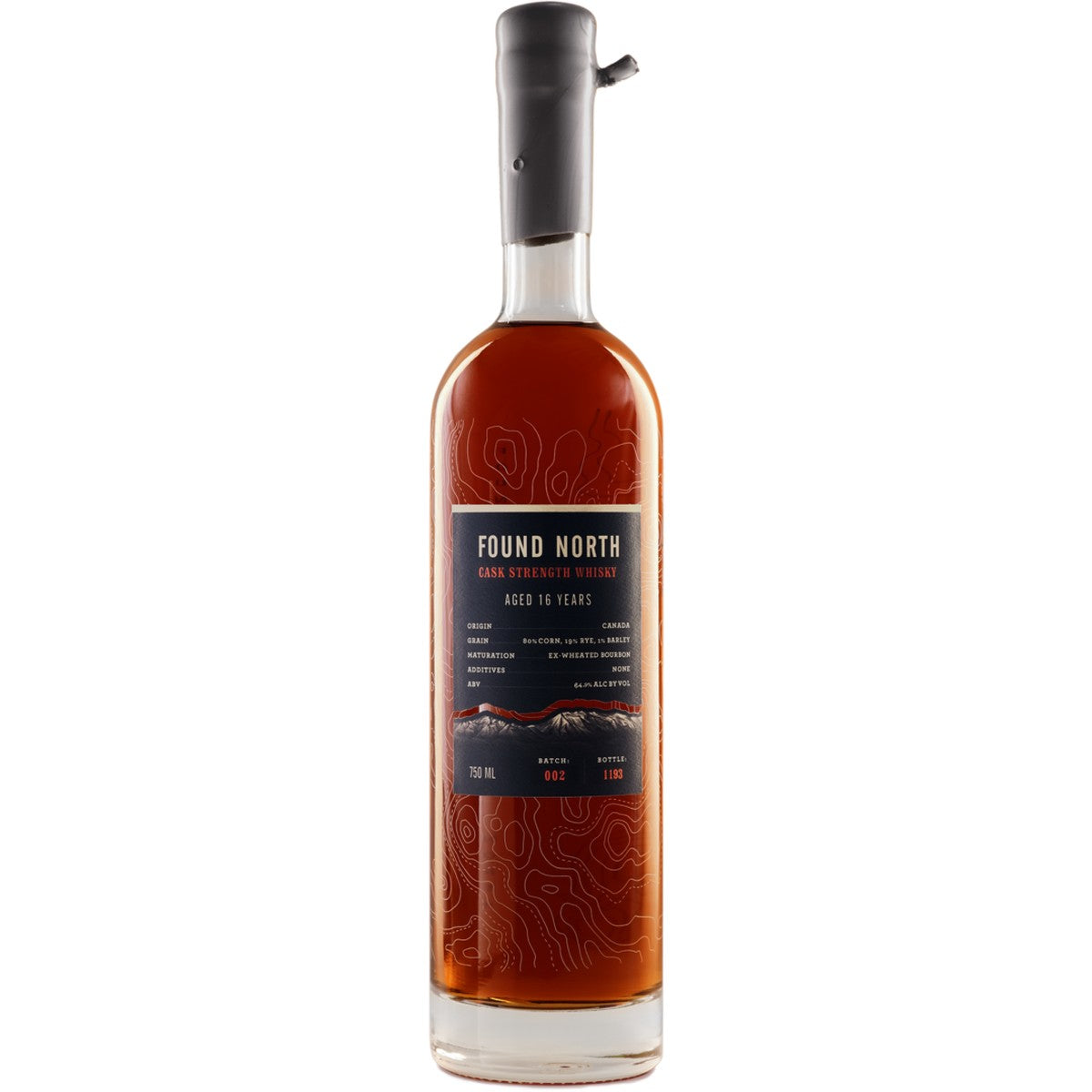 Found North Batch 002 - 16yr Cask Strength Whisky 750 ml