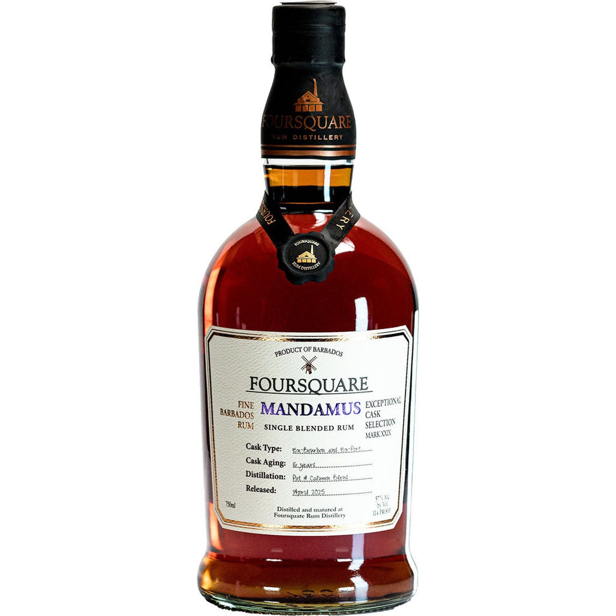 Foursquare Exceptional Cask Selection Mark XXIX “Mandamus” Rum